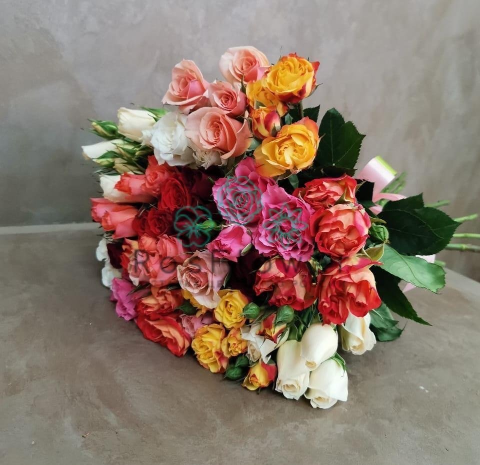 Букет цветов из: Розы в Оранжереях