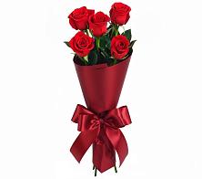 Букет 5 Красных роз Эдлесс Лав в Оранжереях