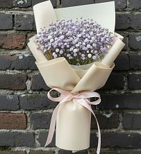 Букет цветов из:  Гипсофила в Оранжереях