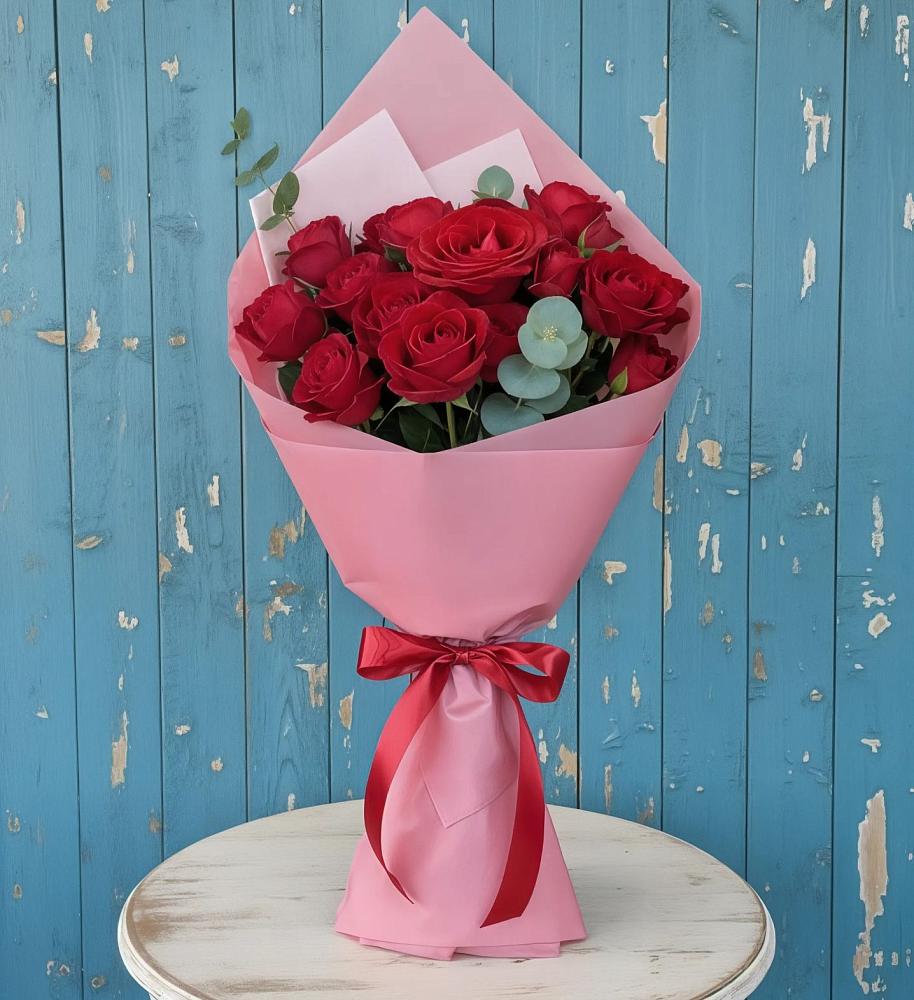 Букет цветов из: Розы в Оранжереях