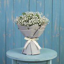 Букет цветов из:  Гипсофила в Оранжереях