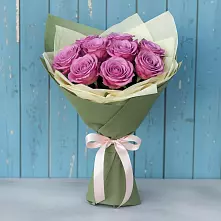 Букет Розы Фёрст Леди в Оранжереях