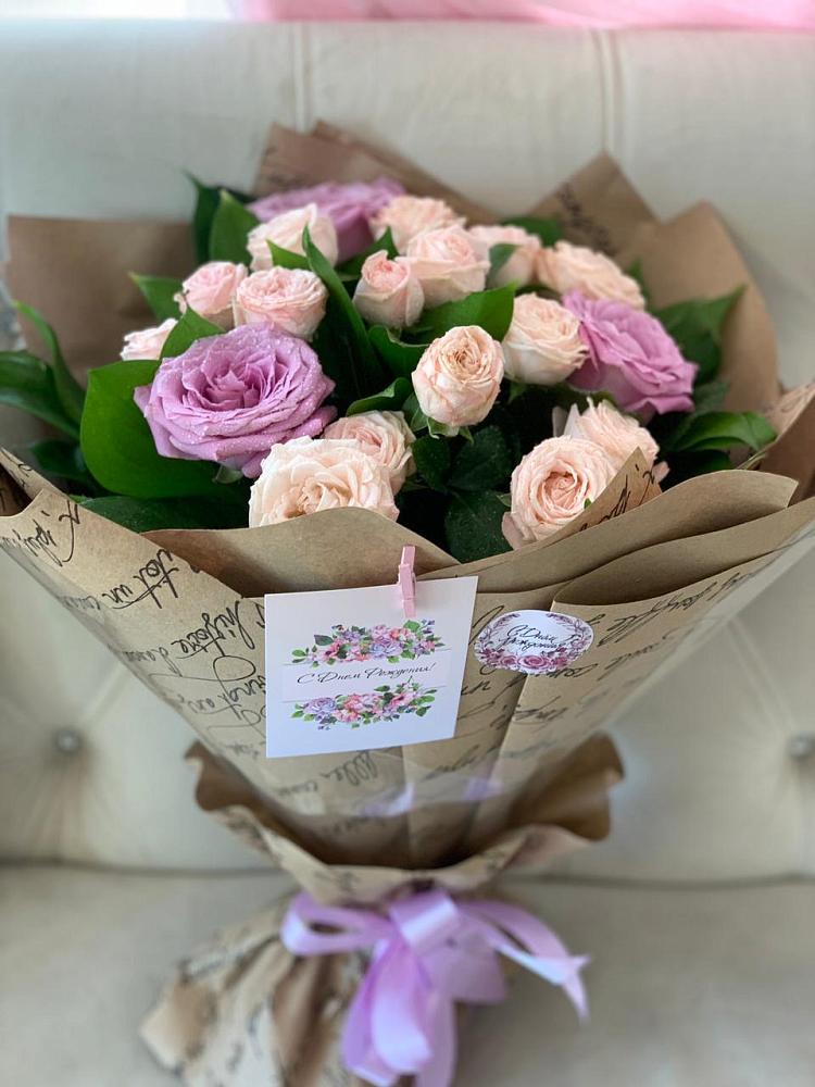 Букет цветов из: Розы в Оранжереях