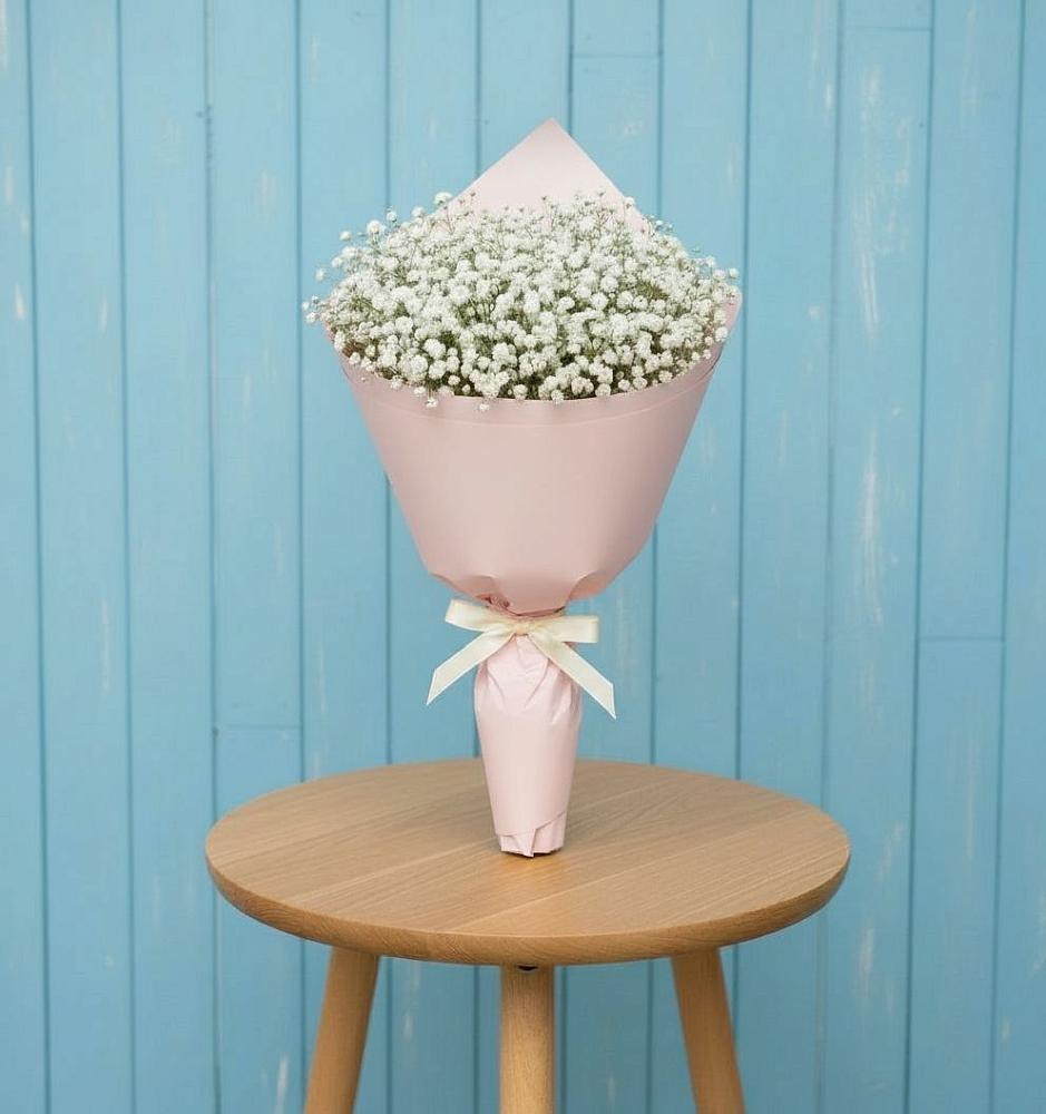 Букет цветов из: Гипсофила в Оранжереях