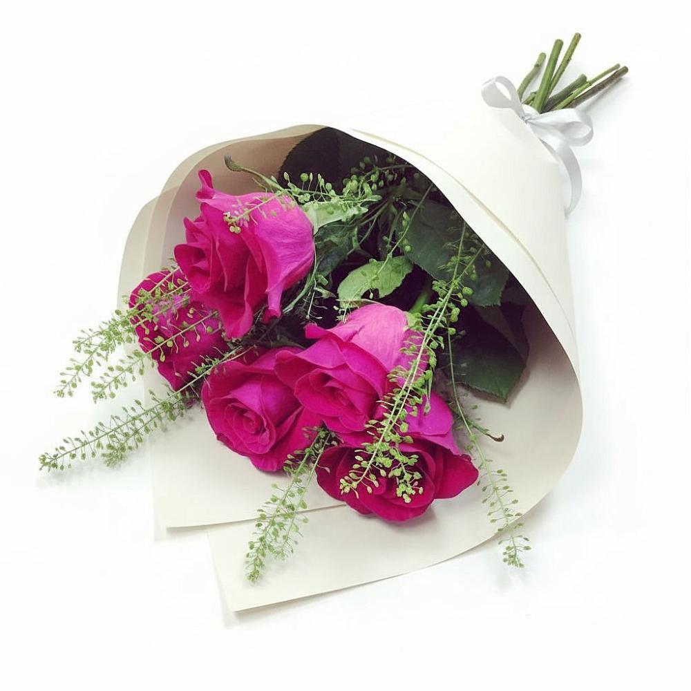 Букет цветов из: Розы в Оранжереях