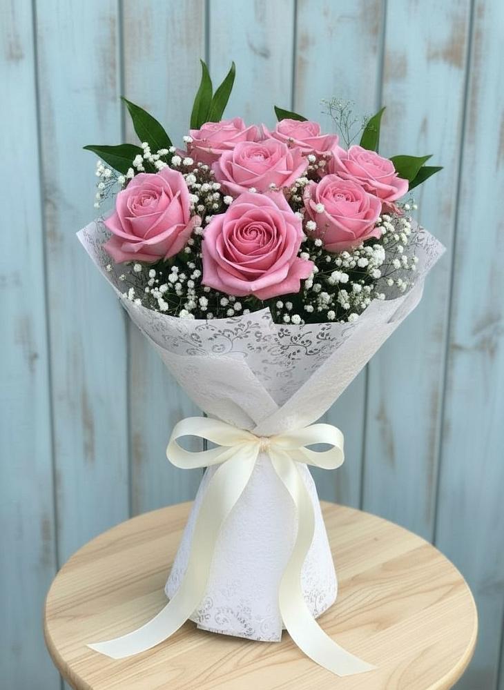 Букет цветов из: Розы в Оранжереях