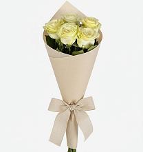 Букет цветов из:  Розы в Оранжереях