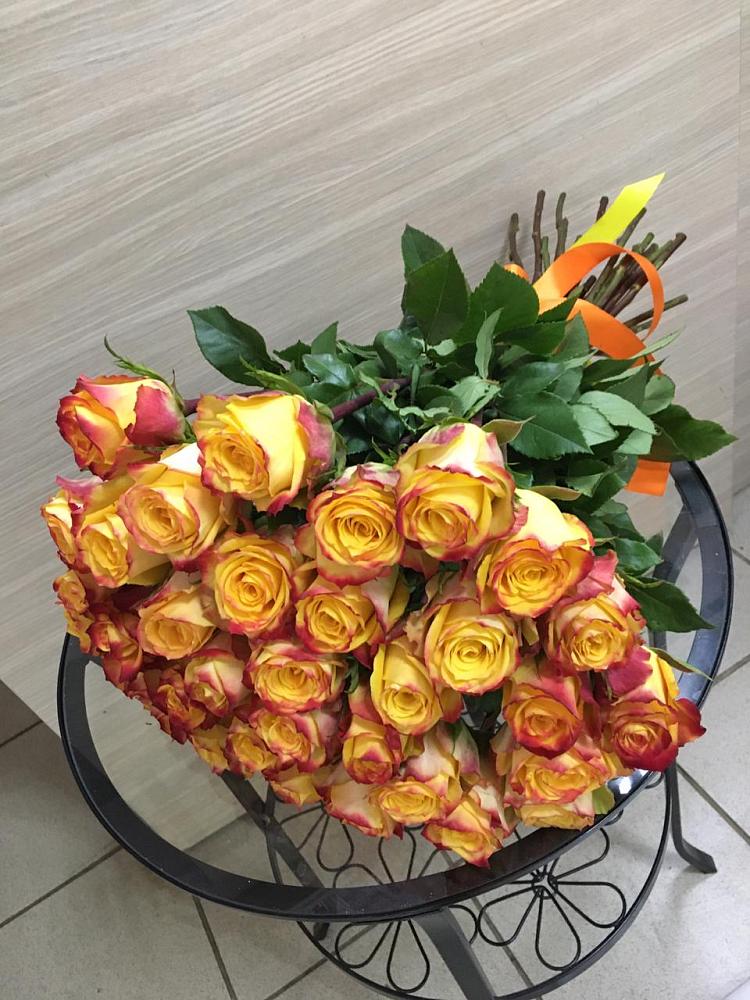 Букет Желтые розы в Оранжереях