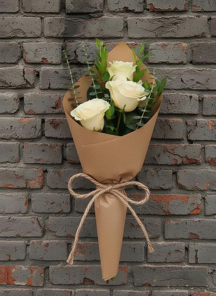 Букет цветов из: Розы в Оранжереях