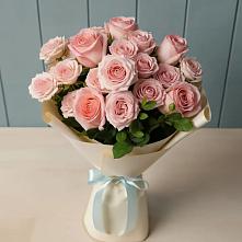 Букет Розовый шарм в Оранжереях