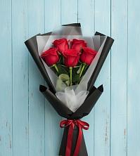 Букет цветов из:  Розы в Оранжереях