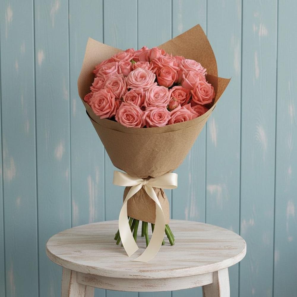 Букет цветов из: Розы в Оранжереях