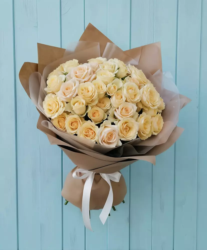 Букет Кремовое облако в Оранжереях