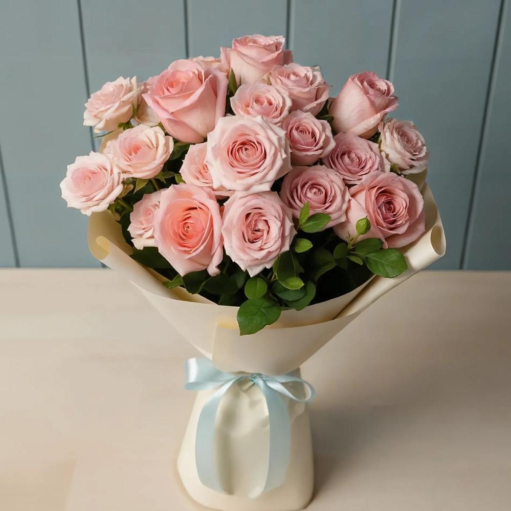 Букет Розовый шарм в Оранжереях